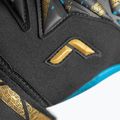 Brankárske rukavice Reusch Attrakt Aqua Finger Support black/gold/aqua 6