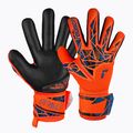 Brankárske rukavice detské Reusch Attrakt Infinity NC Junior hyper orng/elec blue/blck