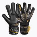 Reusch Attrakt Silver NC Finger Support Junior brankárske rukavice black/gold/white/black