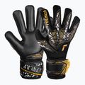 Rukavice brankárske  Reusch Attrakt Silver NC Finger Support black/gold/white/black