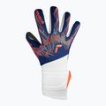 Detské brankárske rukavice Reusch Pure Contact Silver Junior premium blue/electric orange/black 2