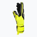 Reusch Attrakt Freegel Silver bezpečnostné brankárske rukavice žltá/strieborná/čierna 4