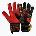 Reusch Attrakt Solid brankárske rukavice black/gold/firery red