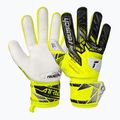 Brankárske rukavice Reusch Attrakt Grip safety yellow/silver