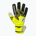 Brankárske rukavice Reusch Attrakt Grip safety yellow/silver 2