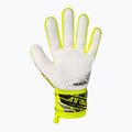 Brankárske rukavice Reusch Attrakt Grip safety yellow/silver 3