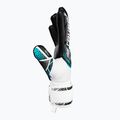 Detské brankárske rukavice Reusch Attrakt Gold NC Junior white/silver/black 4