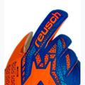 Detské brankárske rukavice Reusch Attrakt Solid Junior shocking orange/blue 5