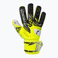 Detské brankárske rukavice Reusch Attrakt Grip Junior safety yellow/silver 2