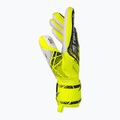 Detské brankárske rukavice Reusch Attrakt Grip Junior safety yellow/silver 4