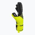 Detské brankárske rukavice Reusch Attrakt Gold X NC Junior safety yellow/silver/black 4