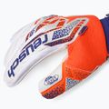Brankárske rukavice Reusch Attrakt Silver shocking orange/energize blue 4