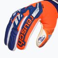 Detské brankárske rukavice Reusch Attrakt Freegel Gold NC Junior oranžová/modrá 4