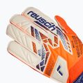Detské brankárske rukavice Reusch Attrakt Solid Junior shock orange/energize blue 4