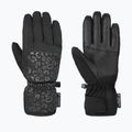 Dámske lyžiarske rukavice Reusch Keira R-Tex XT black/black leopard