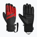 Pánske lyžiarske rukavice Reusch Booster Gore-Tex black/tango red