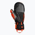 Lyžiarske rukavice Reusch Worldcup Warrior GS Mitten black/silver/fluo red 3