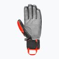 Lyžiarske rukavice Reusch Worldcup Warrior DH black/silver/fluo red 3