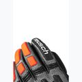 Lyžiarske rukavice Reusch Worldcup Warrior DH black/silver/fluo red 4