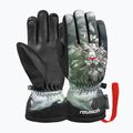 Detské lyžiarske rukavice Reusch Carter R-Tex XT blck/silver/fluo red