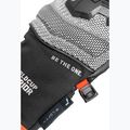 Detské lyžiarske rukavice Reusch Worldcup Warrior GS Mitten black/silver/fluo red 6