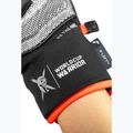 Detské lyžiarske rukavice Reusch Worldcup Warrior GS Mitten black/silver/fluo red 7