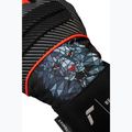 Detské lyžiarske rukavice Reusch Warrior R-Tex XT Junior black/silver/fluorescent red 7