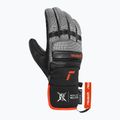 Pánske lyžiarske rukavice Reusch Alpine Master black/silver/fluorescent red 3