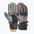 Pánske lyžiarske rukavice Reusch Ultra steel grey / black / shoc 2