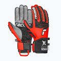 Pánske lyžiarske rukavice Reusch Ultra black/fluorescent red 2