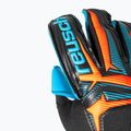 Brankárske rukavice Reusch Attrakt Aqua Evolution black/shocking orange/aqua blue 6