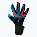 Brankárske rukavice Reusch Attrakt Freegel Aqua black/shocking orange/aqua blue 2