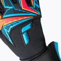 Brankárske rukavice Reusch Attrakt Freegel Aqua black/shocking orange/aqua blue 5