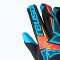 Brankárske rukavice Reusch Attrakt Freegel Aqua black/shocking orange/aqua blue 7