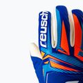 Brankárske rukavice Reusch Attrakt Gold X NC sharp blue/white/shocking orange 6