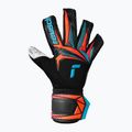 Brankárske rukavice Reusch Attrakt Advance Evolution Glueprint black/aqua blue/shocking orange 2