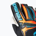 Brankárske rukavice Reusch Attrakt Advance Evolution Glueprint black/aqua blue/shocking orange 6