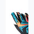Brankárske rukavice Reusch Attrakt Freegel Advance black/aqua blue/shocking orange 6
