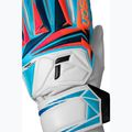 Detské brankárske rukavice Reusch Attrakt Starter Solid Junior white/light blue 6