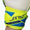 Detské brankárske rukavice Reusch Attrakt Solid Junior safety yellow/blue 6