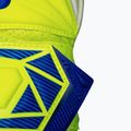 Detské brankárske rukavice Reusch Attrakt Solid Junior safety yellow/blue 8