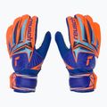 Detské brankárske rukavice Reusch Attrakt Solid Junior sharp blue/shocking orange 2