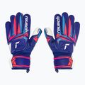 Detské brankárske rukavice Reusch Attrakt Grip Junior sharp blue/white/shocking orange 2