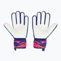 Detské brankárske rukavice Reusch Attrakt Grip Junior sharp blue/white/shocking orange 3