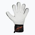 Detské brankárske rukavice Reusch Attrakt Advance Finger Support Junior black/shocking orange 3
