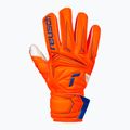 Detské brankárske rukavice Reusch Attrakt Solid Finger Support Junior shocking orange/blue 2
