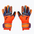 Detské brankárske rukavice Reusch Attrakt Infinity Evolution NC Junior shocking orange/blue/black 2
