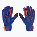 Detské brankárske rukavice Reusch Attrakt Infinity Finger Support Junior sharp blue/shocking orange/black 2