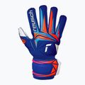Detské brankárske rukavice Reusch Attrakt Advance Junior sharp blue/white/shocking orange 2