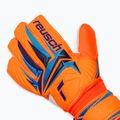 Brankárske rukavice Reusch Attrakt Solid shocking orange/blue 4